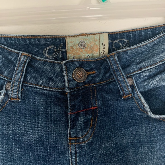 American Rag Low Rise Denim Boot Cut Jeans - Picture 3 of 9